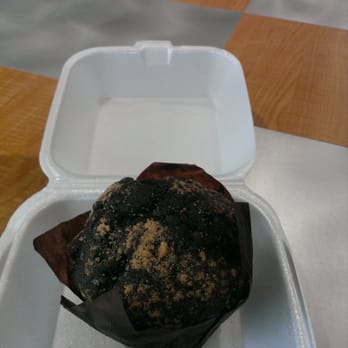 Richey's Grill - a muffin in a styrofoam container - American Near Me - Oklahoma City, Oklahoma
