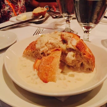 Atlantic Fish - The split the bread bowl chowda for us. - Seafood Near Me - Boston, Massachusetts Atlantic Fish - The split the bread bowl chowda for us. - Seafood Near Me - Boston, Massachusetts