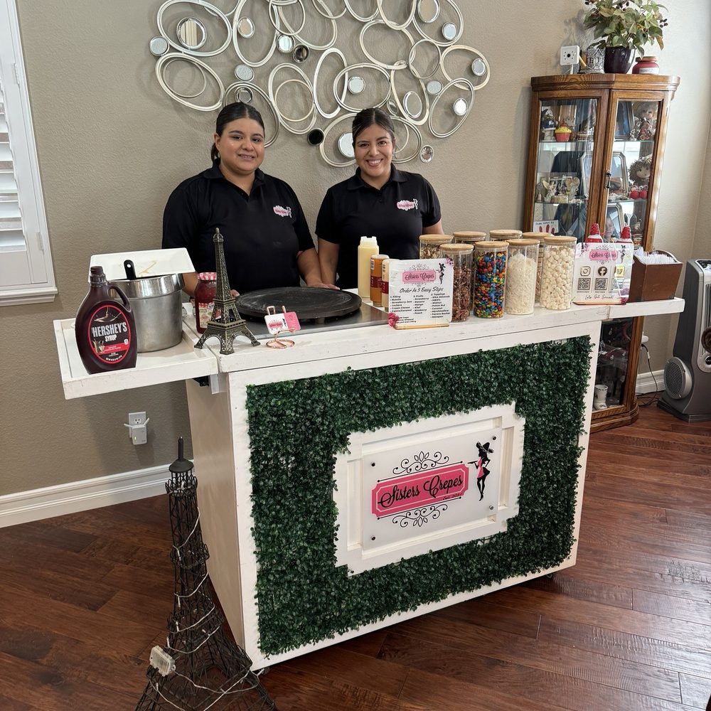 Sisters Crepes - The cutest set up! - Caterers Near Me Sisters Crepes - The cutest set up! - Caterers Near Me