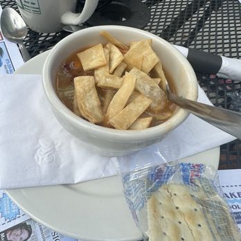 Birdie's Cafe - Chicken tortilla soup was ok - Salad Near Me - Vernon Township, New Jersey Birdie's Cafe - Chicken tortilla soup was ok - Salad Near Me - Vernon Township, New Jersey