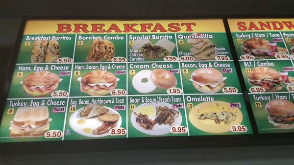 Menu photo 8 KB Donuts and sandwiches Long Beach, CA
