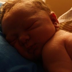 Santa Rosa Women's Health & Birth Center - Baby Boy and his daddy moments after birth.