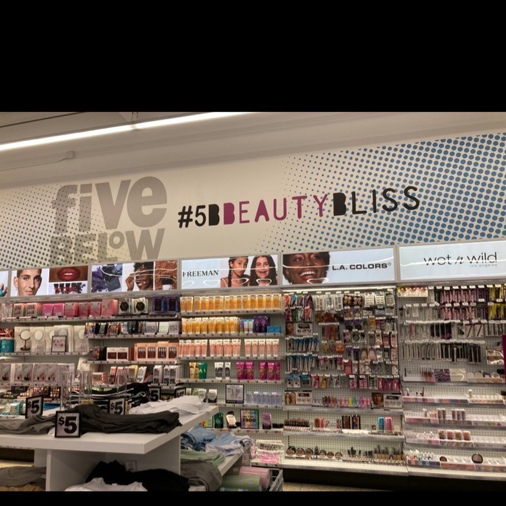 Five Below - Make up section - Discount Store Near Me - Long Beach, California Five Below - Make up section - Discount Store Near Me - Long Beach, California