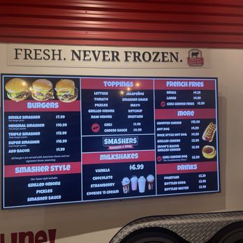 Smashers - Menu - Burgers Near Me - Norfolk, Virginia Smashers - Menu - Burgers Near Me - Norfolk, Virginia