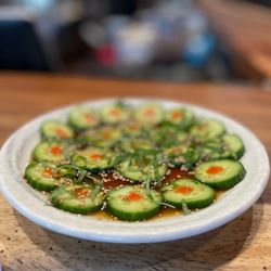 Seaweed Hand Roll Bar - Cucumber Salad