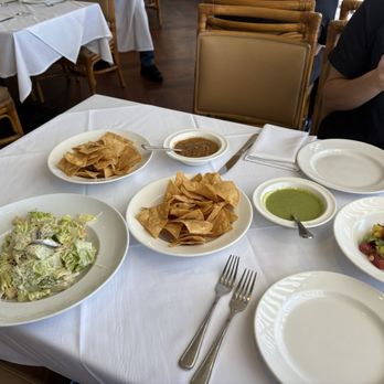 Las Brisas - Chips and salsa, CAESAR SALAD, TUNA POKE - Mexican Near Me - Laguna Beach, California
