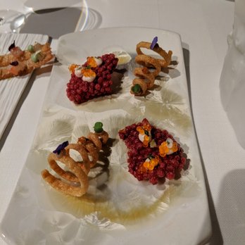 Lasarte - Beetroot tapioca cracker - Spanish Near Me - Barcelona, B