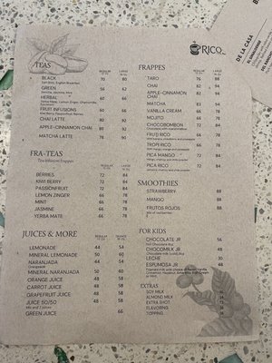 Menu photo 7 Rico's Mazatlán, SIN Menu photo 7 Rico's Mazatlán, SIN