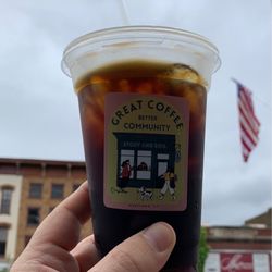 Story and Soil Coffee - Cold Brew and the Flag!