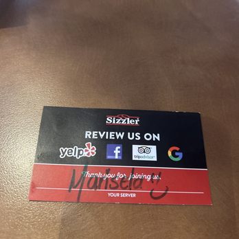 Sizzler - The server was great - Seafood Near Me - Bakersfield, California Sizzler - The server was great - Seafood Near Me - Bakersfield, California