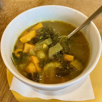 The Moringa Tree - Butternut & Kale soup - Vegetarian Near Me - White House, Tennessee