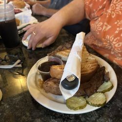 Prime rib sandwich