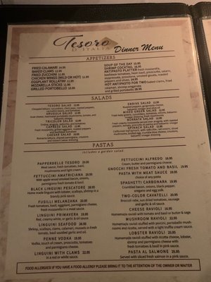 Menu photo 2 Tesoro D'Italia Pleasantville, NY Menu photo 2 Tesoro D'Italia Pleasantville, NY