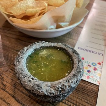La Cabrona - Green salsa - Mexican Near Me - Fort Worth, Texas