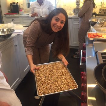 Need A Chef - The homemade granola entering the oven! - Personal Chefs Near Me