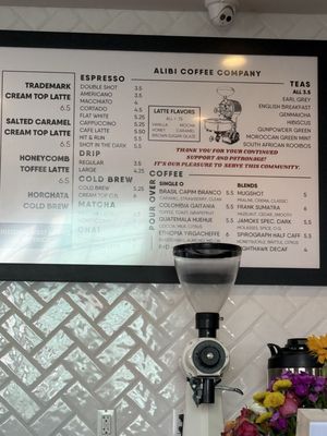 Menu photo 1 Alibi Coffee Los Angeles, CA