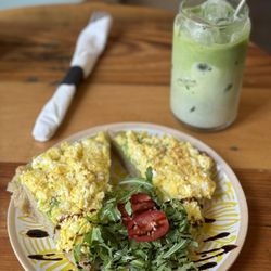 Milo’s Cafe - Avocado toast with egg