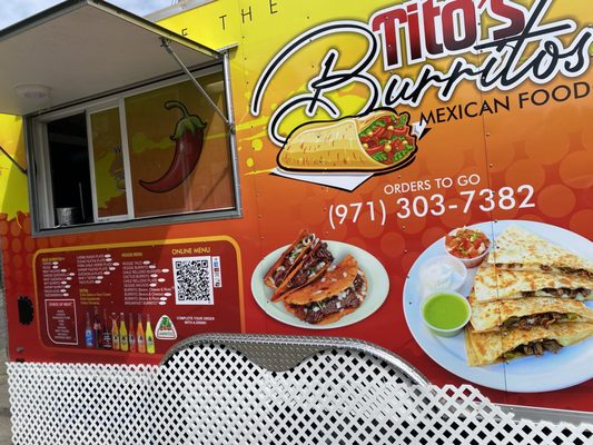 Menu photo 1 Tito’s Burritos Portland, OR
