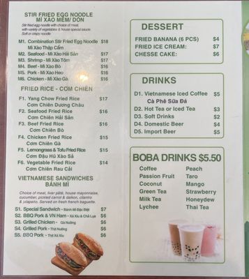 Menu photo 8 Pho House Bradenton, FL