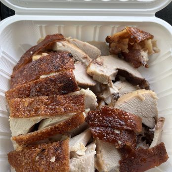 Sam Woo Village BBQ - 1 pound of roast pork. Very good. I like my meat lean just like this. Doesn't need any sauce - Chinese Near Me - Van Nuys, California Sam Woo Village BBQ - 1 pound of roast pork. Very good. I like my meat lean just like this. Doesn't need any sauce - Chinese Near Me - Van Nuys, California