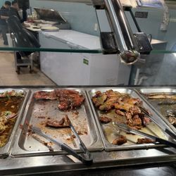 Ocean Grill & Seafood Buffet - Meat area