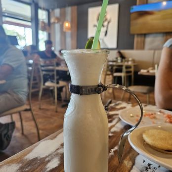 Patacon Pisa'o - Kendall - Coconut refreshing drink - Colombian Near Me - Miami, Florida