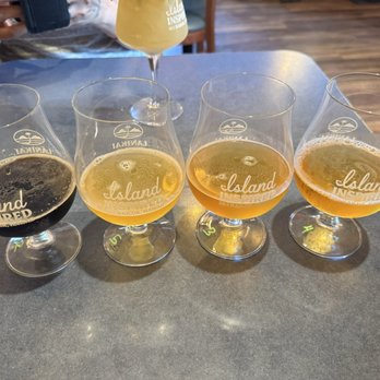 Lanikai Brewing Company - Flight. 4oz pours - Breweries Near Me - Volcano, Hawaii Lanikai Brewing Company - Flight. 4oz pours - Breweries Near Me - Volcano, Hawaii