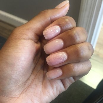 Ivy Nails - SNS natural nails. That also glow in the dark! By Ben. - Nail Salons Near Me - Alexandria, Virginia