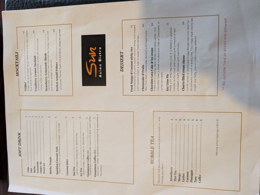 Menu photo 3 Sun Asian Bistro Derry, NH