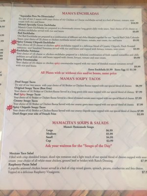 Menu photo 4 Mama's Mexican Resturant El Paso, TX Menu photo 4 Mama's Mexican Resturant El Paso, TX