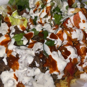 Gyro King - 7. Combo Over Rice Platter - Mediterranean Near Me - Houston, Texas Gyro King - 7. Combo Over Rice Platter - Mediterranean Near Me - Houston, Texas