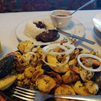 Havanazucar Cuban Restaurant - Seafood variety, grilled with this amazing garlic sauce! - Cuban Near Me - Hesperia, California Havanazucar Cuban Restaurant - Seafood variety, grilled with this amazing garlic sauce! - Cuban Near Me - Hesperia, California