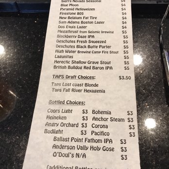Taps Bar and Grill - Beer menu - American Near Me - Chico, California Taps Bar and Grill - Beer menu - American Near Me - Chico, California