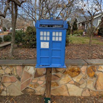 TARDIS Little Library - TARDIS Little Library, 401 W 2nd St, Charlotte - Community Book Box Near Me - Charlotte, North Carolina TARDIS Little Library - TARDIS Little Library, 401 W 2nd St, Charlotte - Community Book Box Near Me - Charlotte, North Carolina