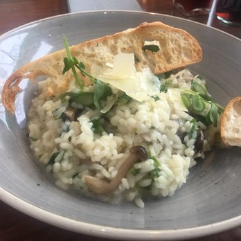 Linen Hill Kitchen & Deli - Delightful asparagus and wild mushroom risotto - Irish Near Me - Down, DOW