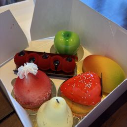 Assorted fruit desserts