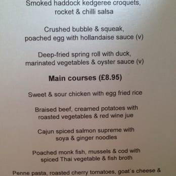 OKN1 - Menu - British Near Me - London, XGL