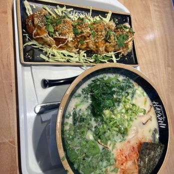 Ramen Hayashi - Tonkotsu Ramen  Chicken Gyoza - Ramen Near Me - Clovis, California