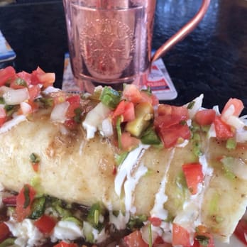 ViewHouse Ballpark - Breakfast burrito and Moscow mule on the rooftop patio. - Breakfast & Brunch Near Me - Denver, Colorado ViewHouse Ballpark - Breakfast burrito and Moscow mule on the rooftop patio. - Breakfast & Brunch Near Me - Denver, Colorado