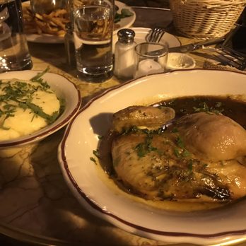 Le Diplomate - Chicken with mashed potatoes - Brasseries Near Me - Washington, DC, District of Columbia