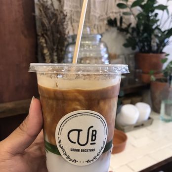 Urban Backyard - Lavender latte - Coffee & Tea Near Me - New York, New York Urban Backyard - Lavender latte - Coffee & Tea Near Me - New York, New York