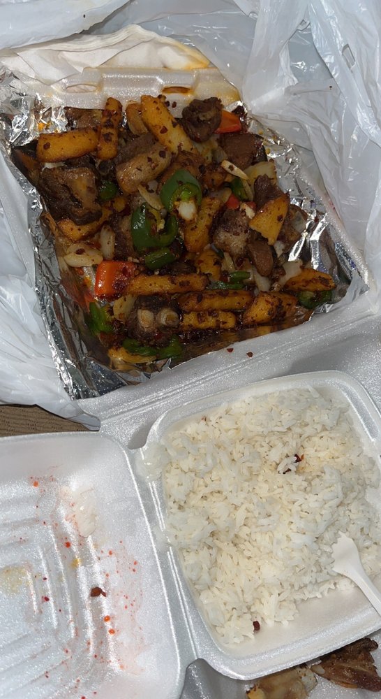 Food from Wok N Roll