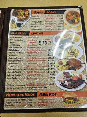 Menu photo 4 Coma Pronto Houston, TX