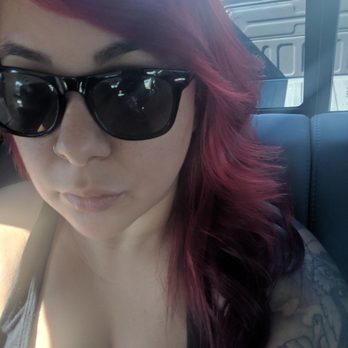Avant Garde Salon - Nicole you did it again  went from black to bright red in one shot. I absolutely love it - Makeup Artists Near Me - Downey, California