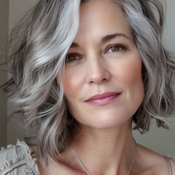 Rosie's Beauty Corner - Médium length Bob w beach curls - Hair Stylists Near Me - Vista, California Rosie's Beauty Corner - Médium length Bob w beach curls - Hair Stylists Near Me - Vista, California