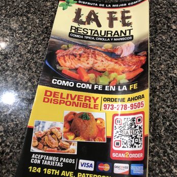 La Fe Restaurant - the menu of the restaurant - Caribbean Near Me - Paterson, New Jersey La Fe Restaurant - the menu of the restaurant - Caribbean Near Me - Paterson, New Jersey