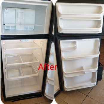Mr and Mrs Clean Services - After deep cleaning refrigerator - Home Cleaning Near Me Mr and Mrs Clean Services - After deep cleaning refrigerator - Home Cleaning Near Me