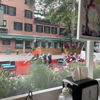 Cobblestones - Our view as we enjoyed our lunch. - Breakfast & Brunch Near Me - Boston, Massachusetts Cobblestones - Our view as we enjoyed our lunch. - Breakfast & Brunch Near Me - Boston, Massachusetts