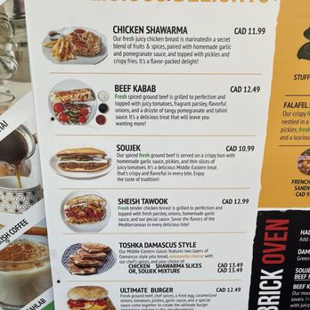 Chef Harwash - Menu - Mediterranean Near Me - Toronto, Ontario Chef Harwash - Menu - Mediterranean Near Me - Toronto, Ontario