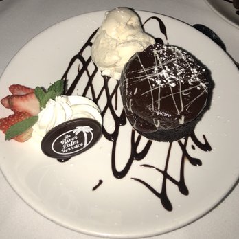 The River Palm Terrace - The lava cake was just ok wouldn't order it again. - Steakhouses Near Me - Edgewater, New Jersey The River Palm Terrace - The lava cake was just ok wouldn't order it again. - Steakhouses Near Me - Edgewater, New Jersey